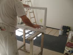 Ukázka nátěru oken Brno foto 2. Malířské a natěračské práce Brno a okolí - Profimalby - Petr Lejska