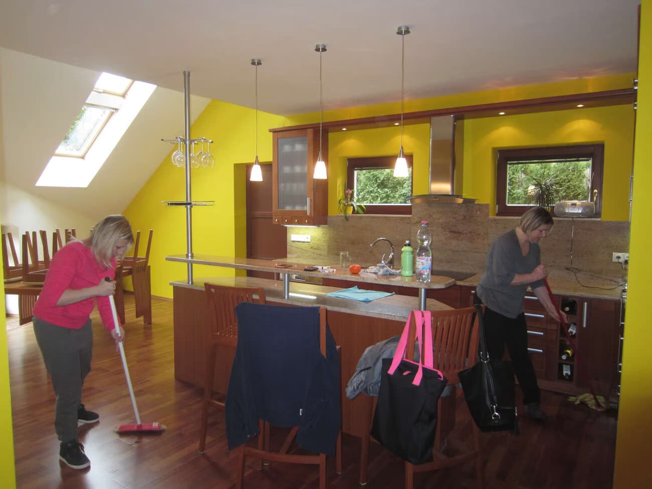 Ukázka úklidu po malování Brno foto 1. Malířské a natěračské práce Brno a okolí - Profimalby - Petr Lejska