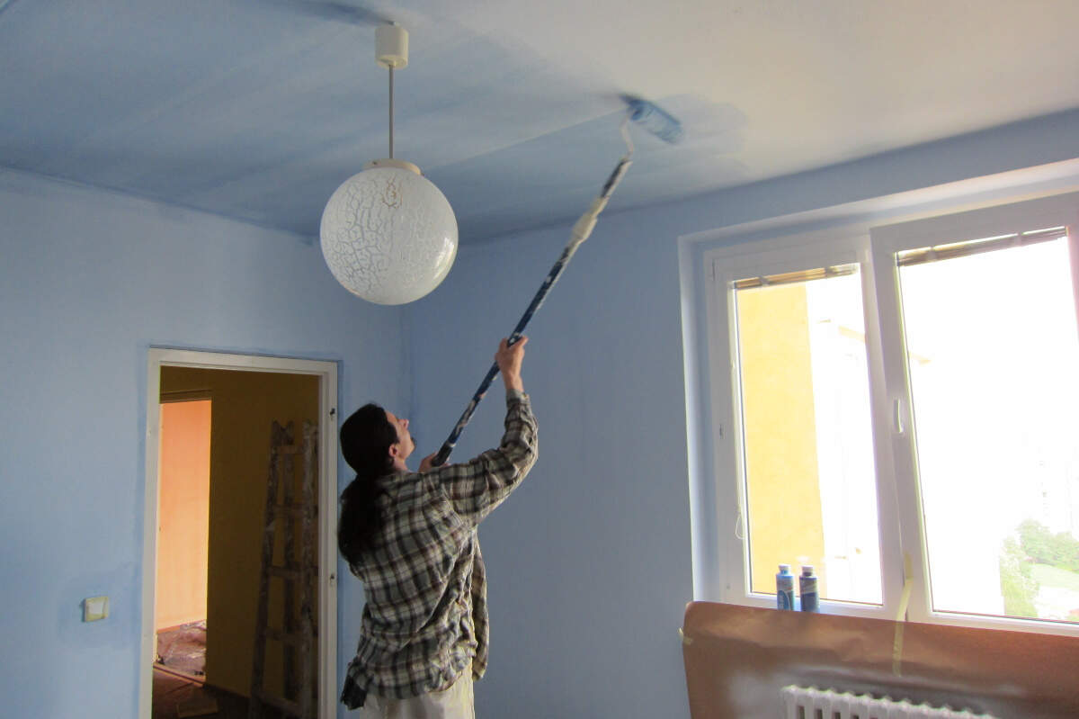 Malování bytu a nástřik radiátorů